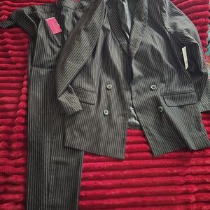 Pinstripe suit